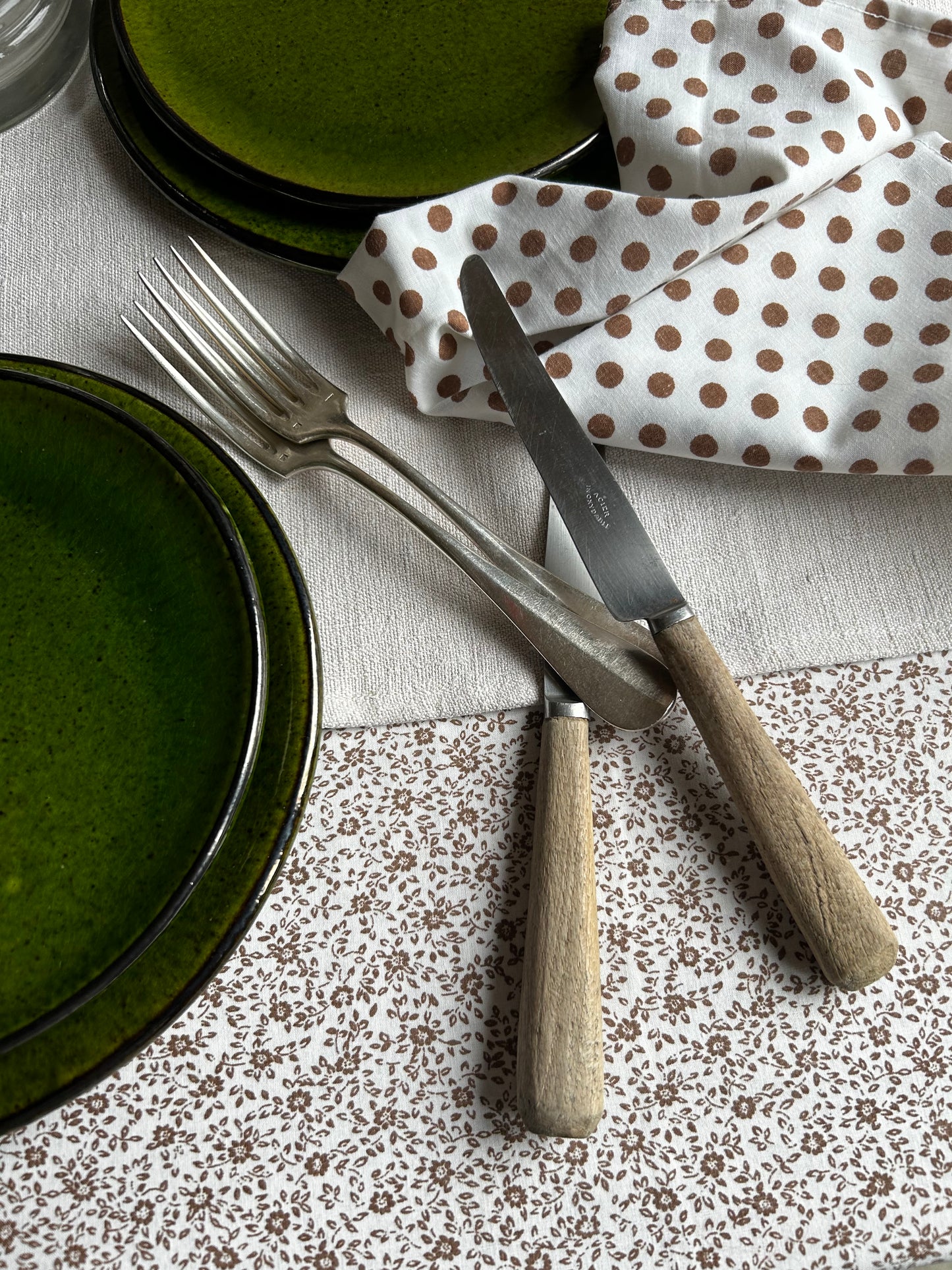 Couteaux manche bois