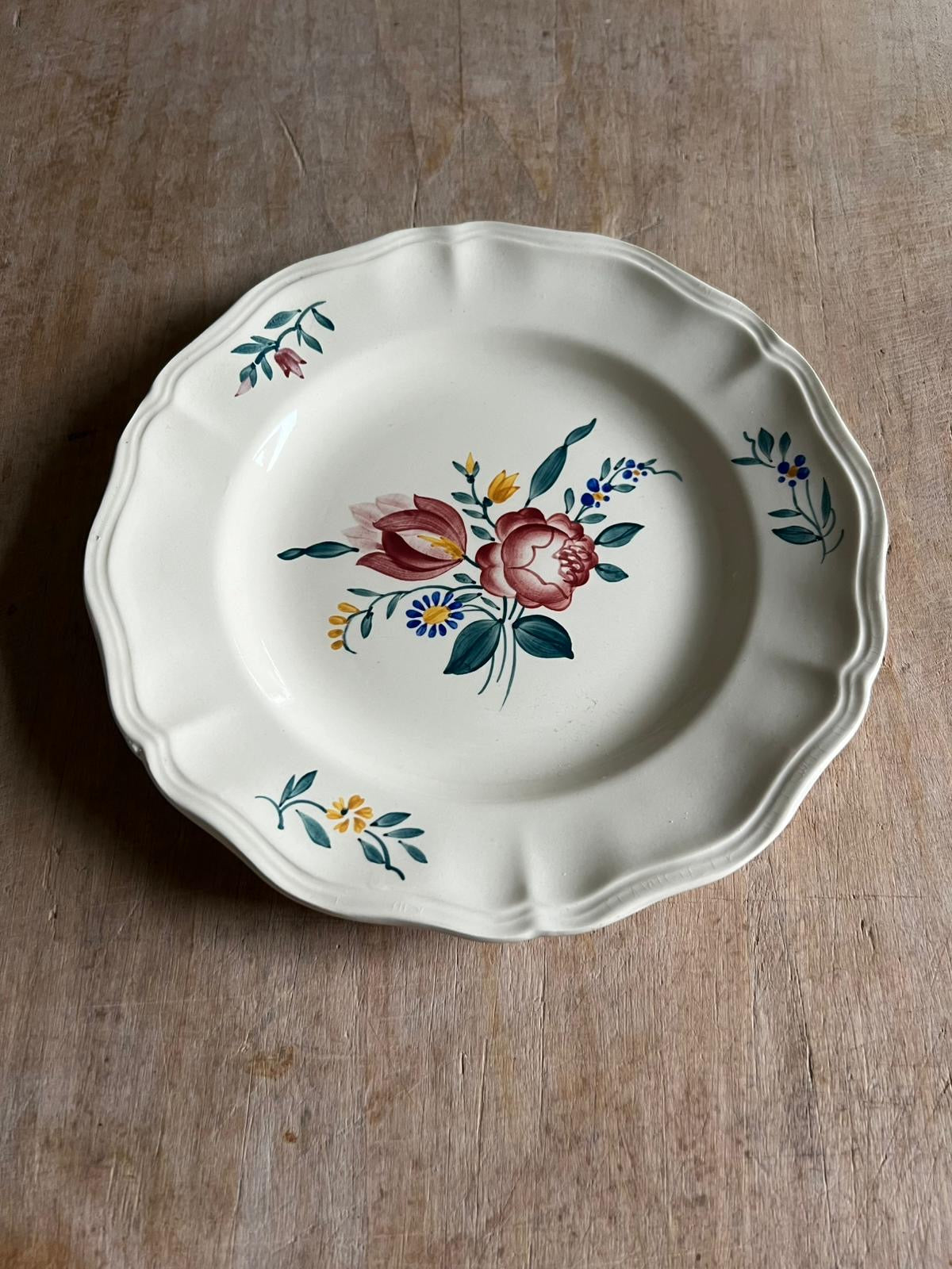 Assiette Digoin Sarreguemines