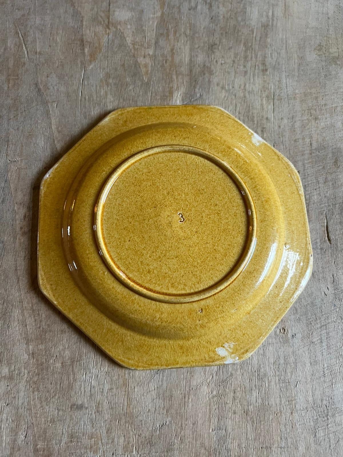 Assiette Pichon 19eme-19cm