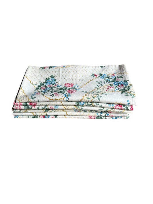 Serviettes de table en coton recyclé