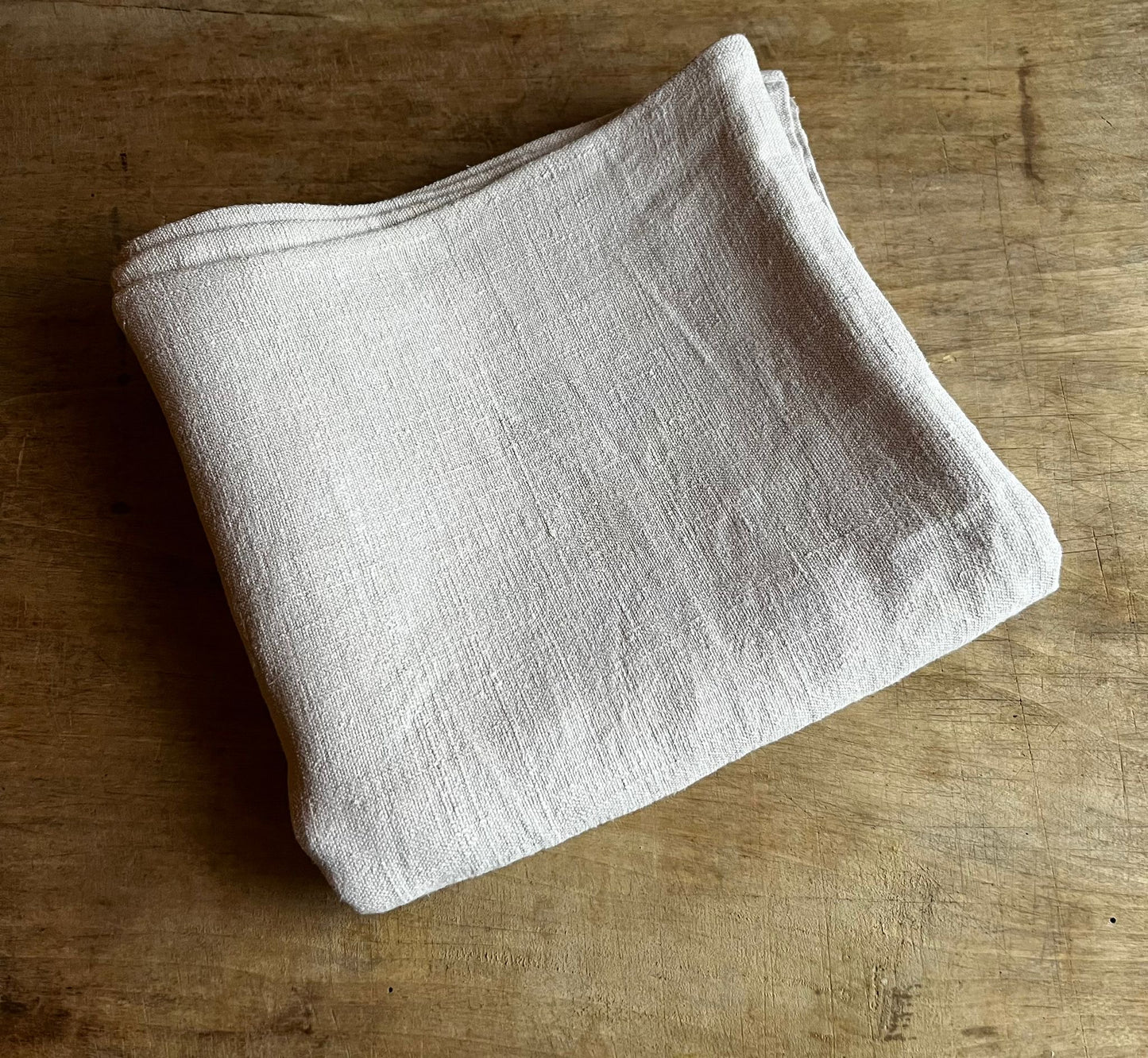 Nappe centre de table en chanvre