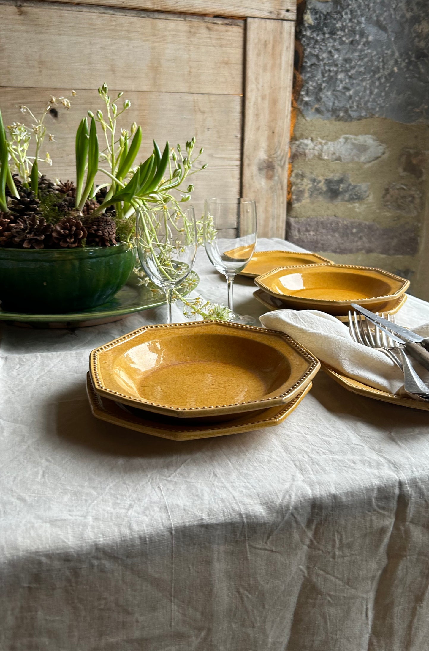 Assiette creuse Pichon 19ème- 21CM