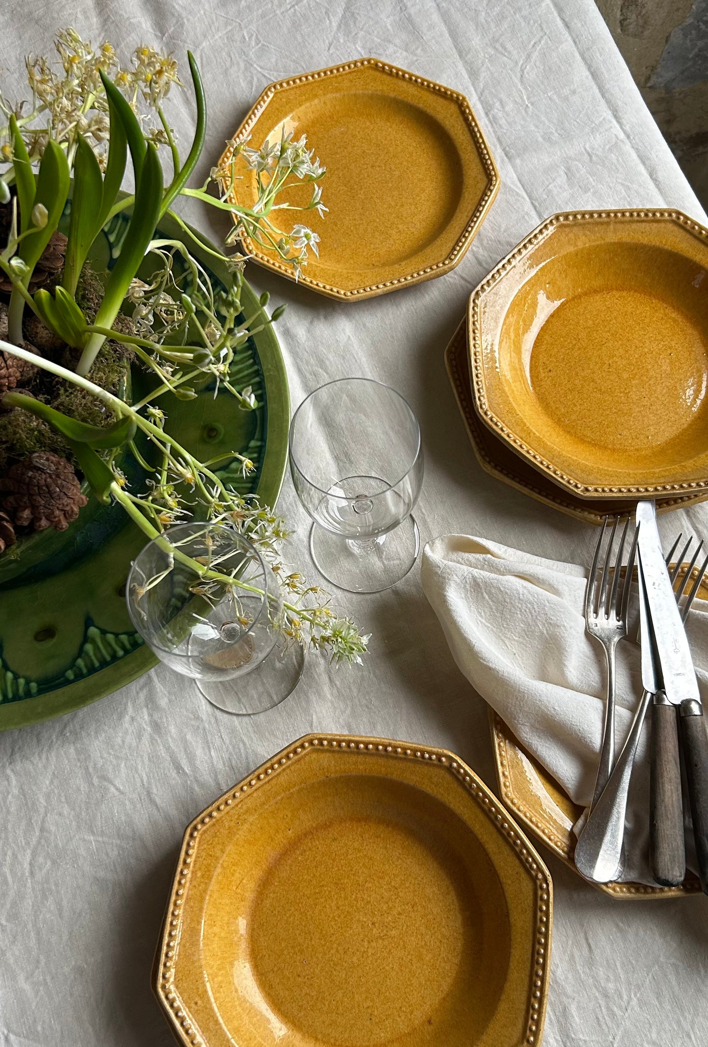 Assiette Pichon 19eme-19cm