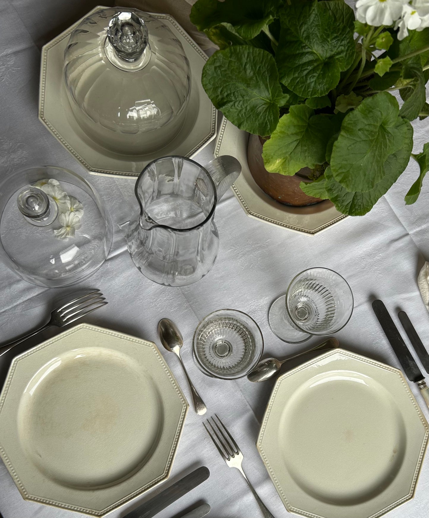 Assiette Creil et Montereau 24cm