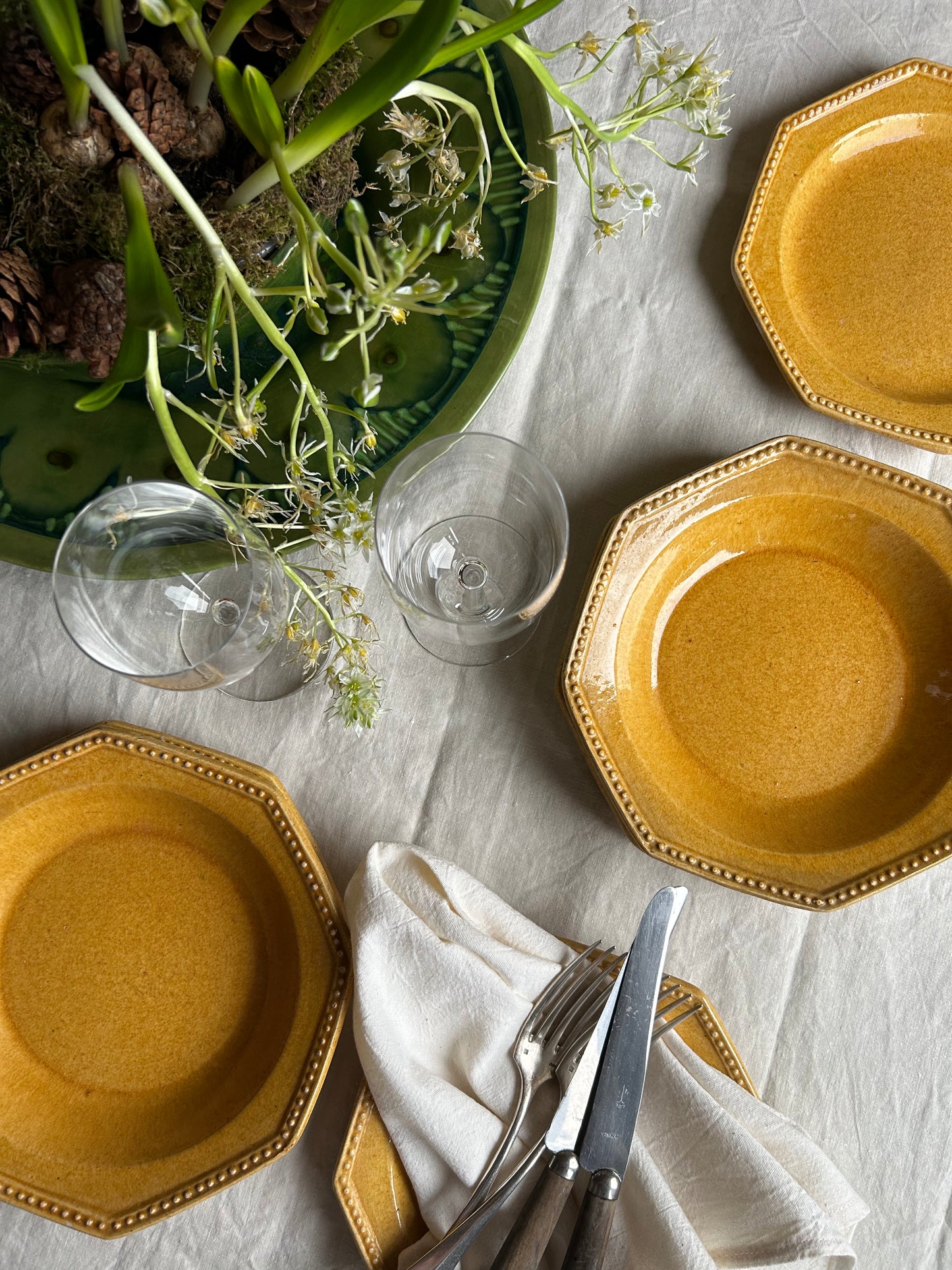 Assiette Pichon 19eme 21cm