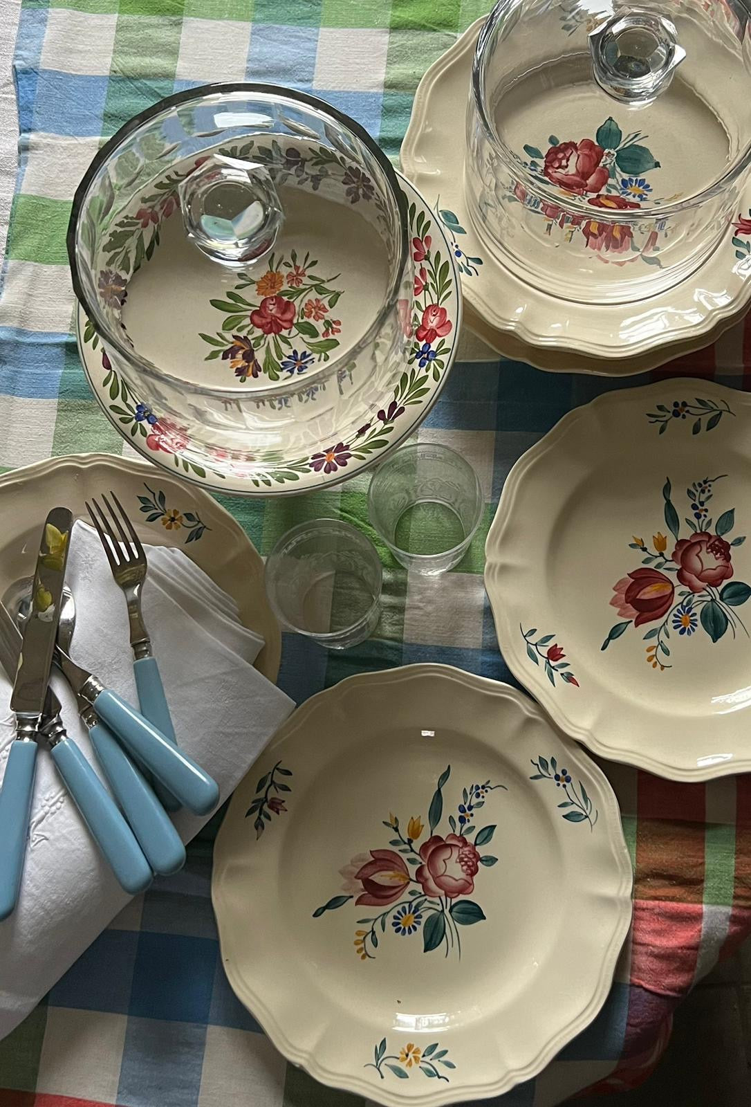 Assiette Digoin Sarreguemines