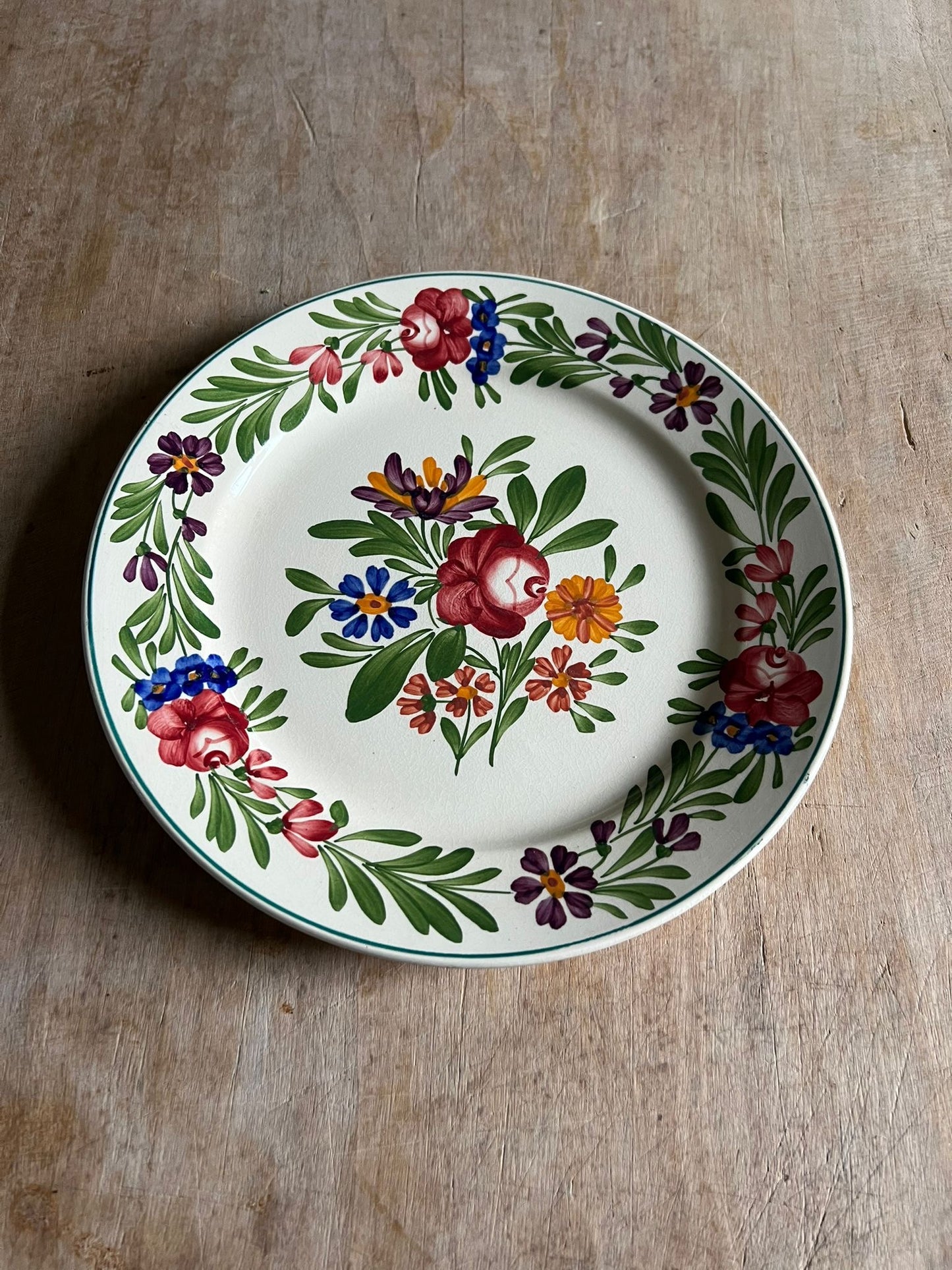 Assiette Sarreguemines